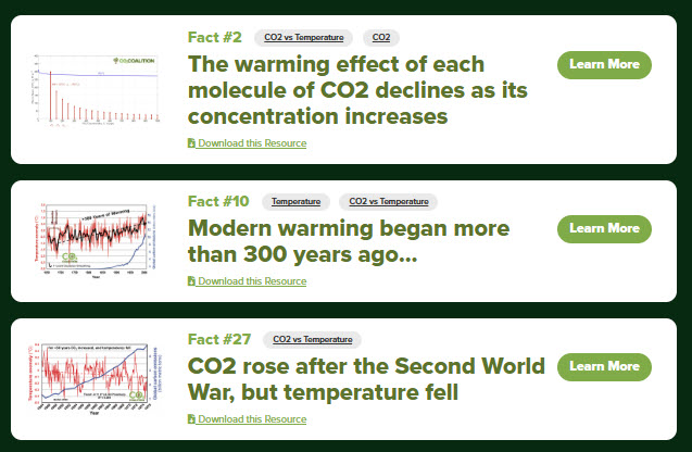 CO2 Coalition Twitter Page- Science and A Greener Future!